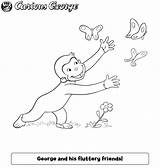 Curious Pbskids Coloring sketch template