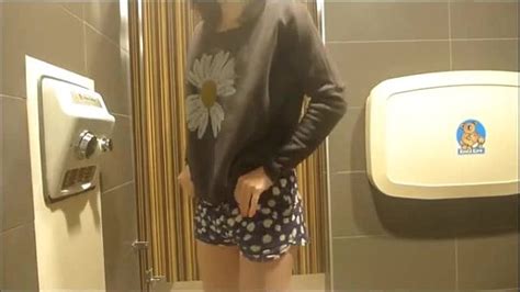 teen getting naked in public restroom seemypussy online