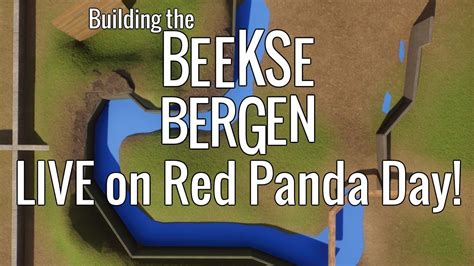 making  red panda habitat  building  beekse bergen part  youtube