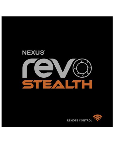 Nexus Revo Stealth Remote Control Rotating Prostate Massager Black
