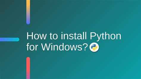 install python  windows  click reader
