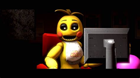 [sfm fnaf2] toy chica reacts to five night s at freddy s 3 teaser