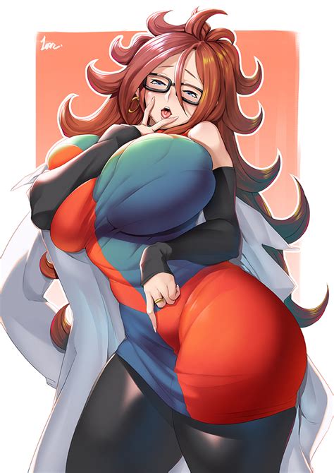 Rule 34 1girls Ahegao Android 21 Android 21 Human Artcation Blue