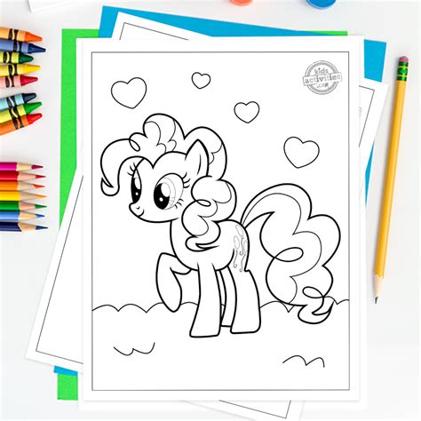 pony printable activities printable templates
