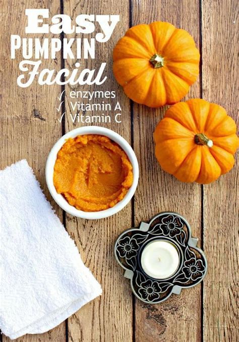 Easy Pumpkin Facial Mask Recipe Great For Your Skin Simple Crafts Diy