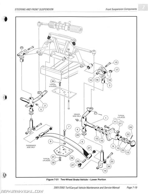 club car parts diagram