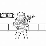 Fortnite Coloring Pages sketch template