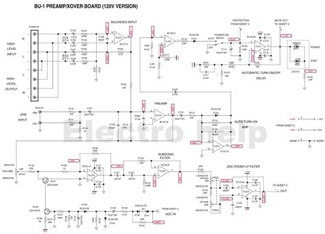 schematic diagrams infinity bu  cms  powered  woofer schematic testing