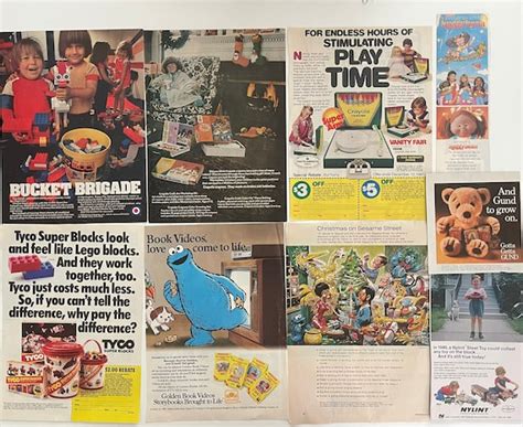 kids toys products vintage magazine ads    etsy