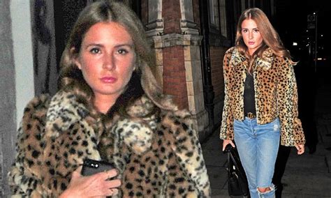 Millie Mackintosh Looks Chic In Leopard Print Coat Daily
