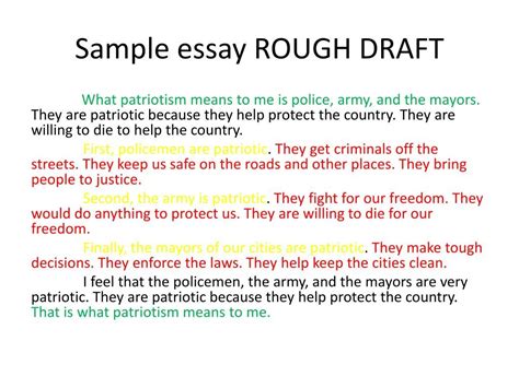 rough draft examples  essay  rough draft thatsnotus