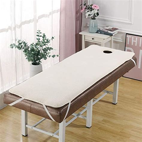 Beauty Couch Mattress Topper Massage Couch Protective Cover With Face