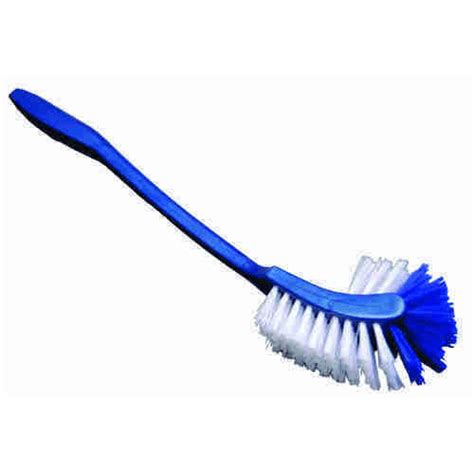 Toilet Brush Plastic Long Handle Wall Mounted Double Sided