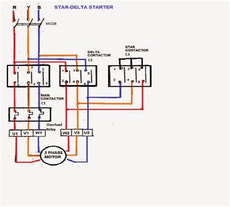 wye delta wiring diagram