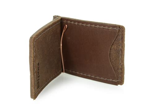 leather walletmoney clip