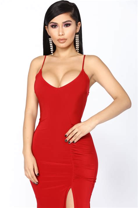 Love Sex Money Dress Red Dresses Fashion Nova
