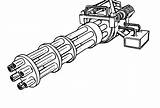 Gun Nerf Pistolet Coloriage Armas Clipartmag Pistola Fortnite M16 Ausmalbilder Mitragliatrice Waffe Relaterad Imprimer Dessin Minigun Karabin Arma sketch template