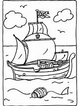 Pirati Colorat Bateau Piraten Piratenschip Kleurplaten P05 Pirates Planse Piratas Lesidee Primiiani Settemuse Hugolescargot Piraat Indice Desene Barcos Hugo sketch template