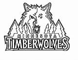 Timberwolves Kidsplaycolor sketch template