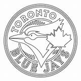 Jays Toronto Blue Logo Coloring Pages Colouring Outline Stencil Clipart Template Transparent Svg Kids Print Vector Logos Color Clipartkey Clipground sketch template