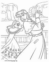 Coloring Frozen Anna Hans Pages Disney Prince Attacking Colouring Fever Kristoff Walt Princess Fanpop Printable Elsa Characters Color Kawaii Getdrawings sketch template