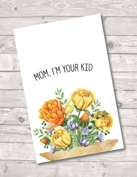 printable mom birthday printable greeting card printable greeting