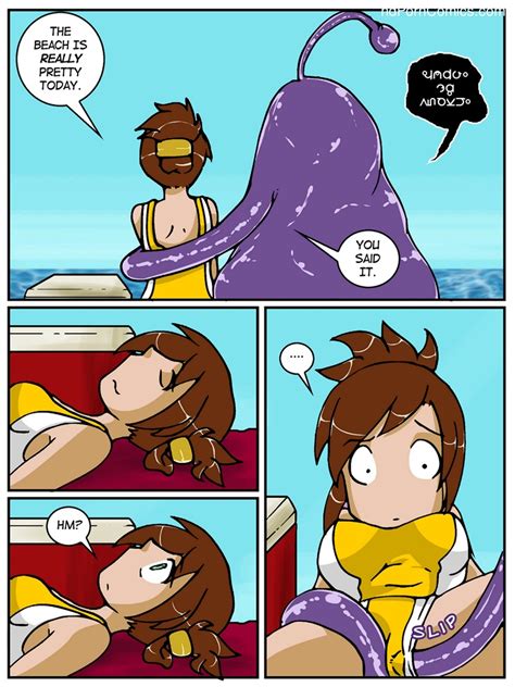 a date with a tentacle monster 2 tentacle beach party ic hd porn comics