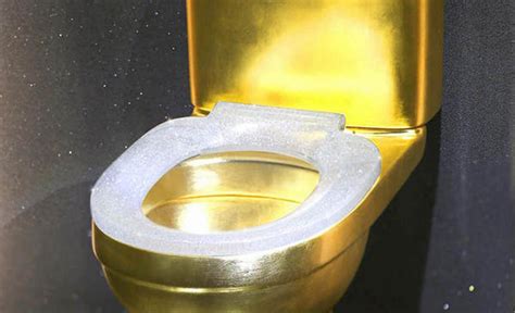 million gold toilet  studded   diamonds