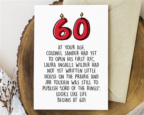 funny 60th birthday card printable 60th birthday gift for men etsy india