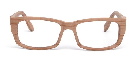 unisex full frame wood grain eyeglasses