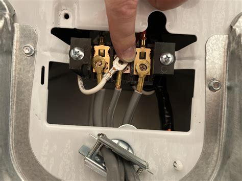 wiring   prong dryer cord