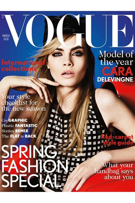 cover magazine vogue uk march   delevingne codesign magazine daily updated