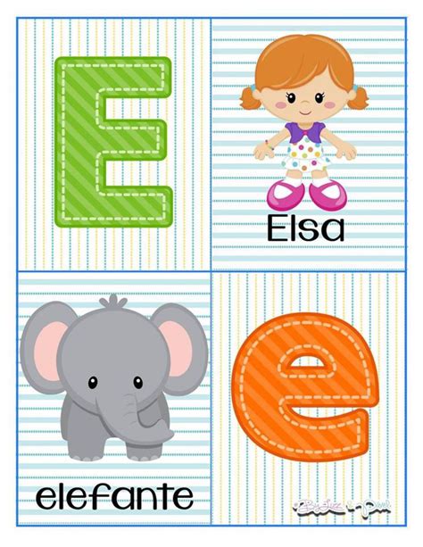 tarjetas  trabajar el abecedario imagenes educativas learning numbers preschool preschool