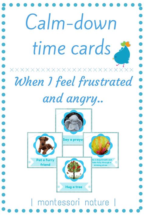 calm  cards strategies  managing anger  frustration