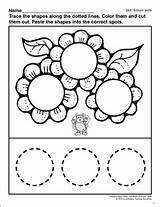 Cutting Preschool Skills Pasting Circles Scissor Teachables Scholastic sketch template