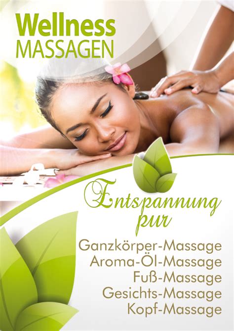 Massage Poster Massage 3 Massage Plakat