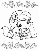 Coloring Strawberry Shortcake Pages Princess Color Sheets Kids Printable Adult Print Baby Books Mais Getcolorings sketch template