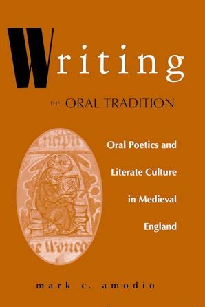 writing  oral tradition