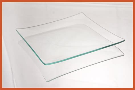 7 Square Clear Glass Plate 1 8 Thick