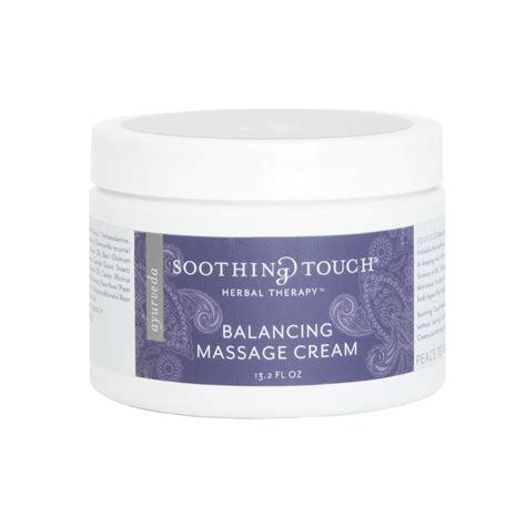 soothing touch balancing cream unscented massage lotions