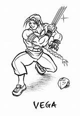 Fighter Street Vega Drawing Deviantart Drawings Characters Games Manga Paintingvalley Anime sketch template