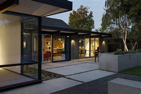 eichler updated casa eichler eichler homes eichler atrium modern landscape design modern