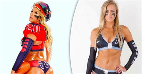watch the hottest lingerie football babes ever in action daily star