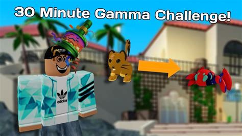 minute gamma trade challenge  roblox loomian legacy youtube