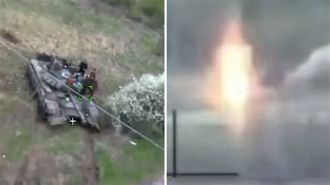 Incredible Pov Video Shows Ukrainian Kamikaze Drone Smashing Into