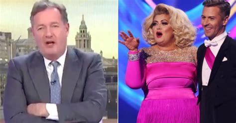 Dancing On Ice Piers Morgan Discusses Gemma Collins Row And He S