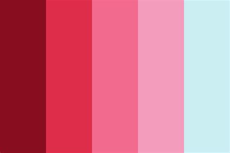 valentines color palette