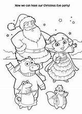 Coloring Pages Christmas Jule Malebøger Pare Bing El Kids sketch template