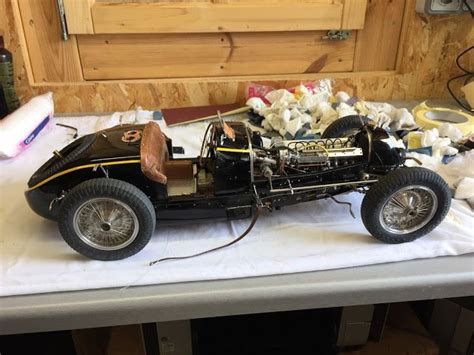 Psm Scale Models Bugatti 59 King Leopold 1 8th Maquette Voiture