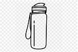 Bottle Mineral sketch template
